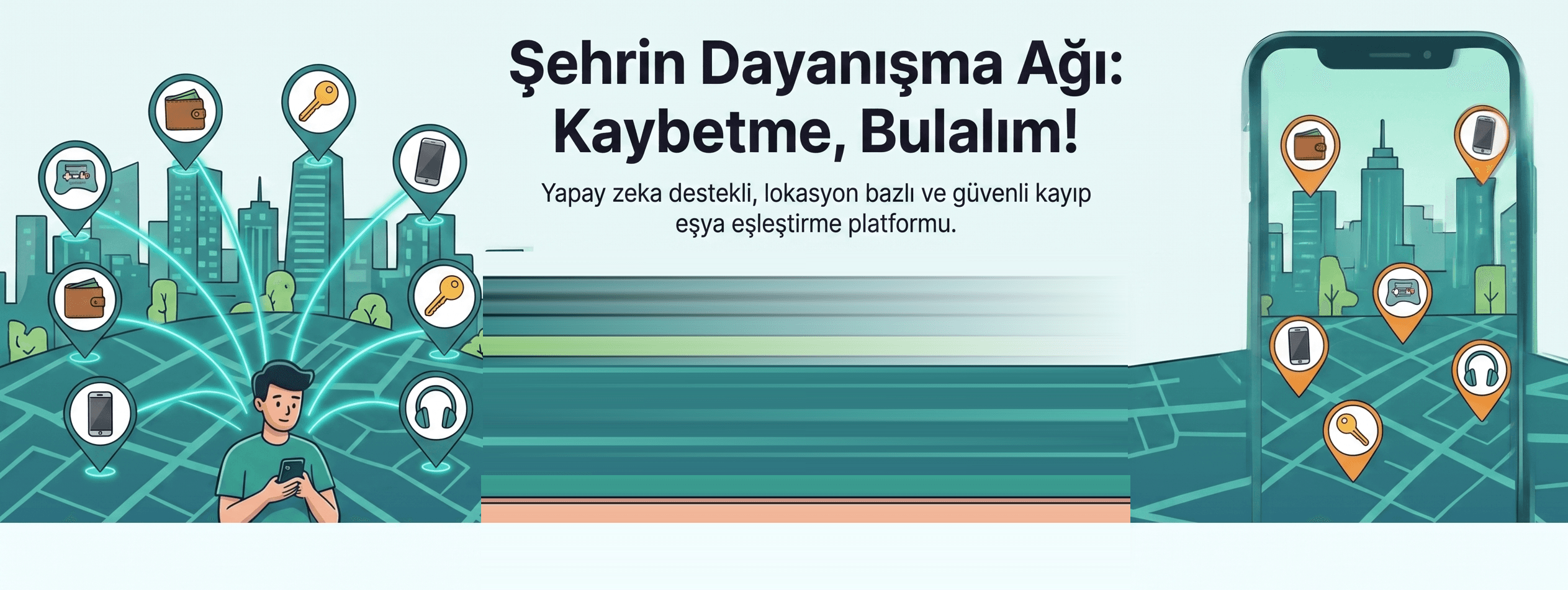 Şehrin Dayanışma Ağı: Kaybetme, Bulalım! — yapay zeka destekli kayıp eşya eşleştirme platformu